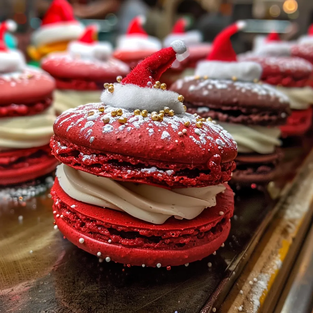 Santa Claus Macarons