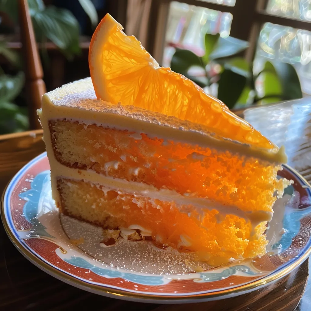 Easy & Delicious Cake Orange Recipe