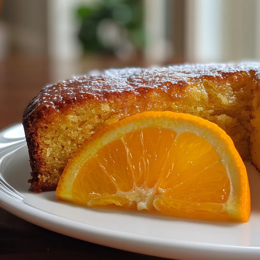 Easy & Delicious Cake Orange Recipe