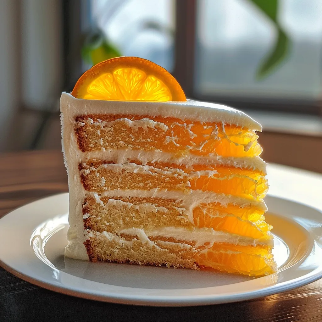 Easy & Delicious Cake Orange Recipe