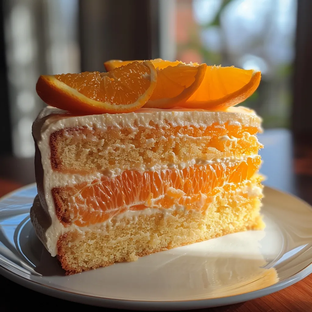 Easy & Delicious Cake Orange Recipe