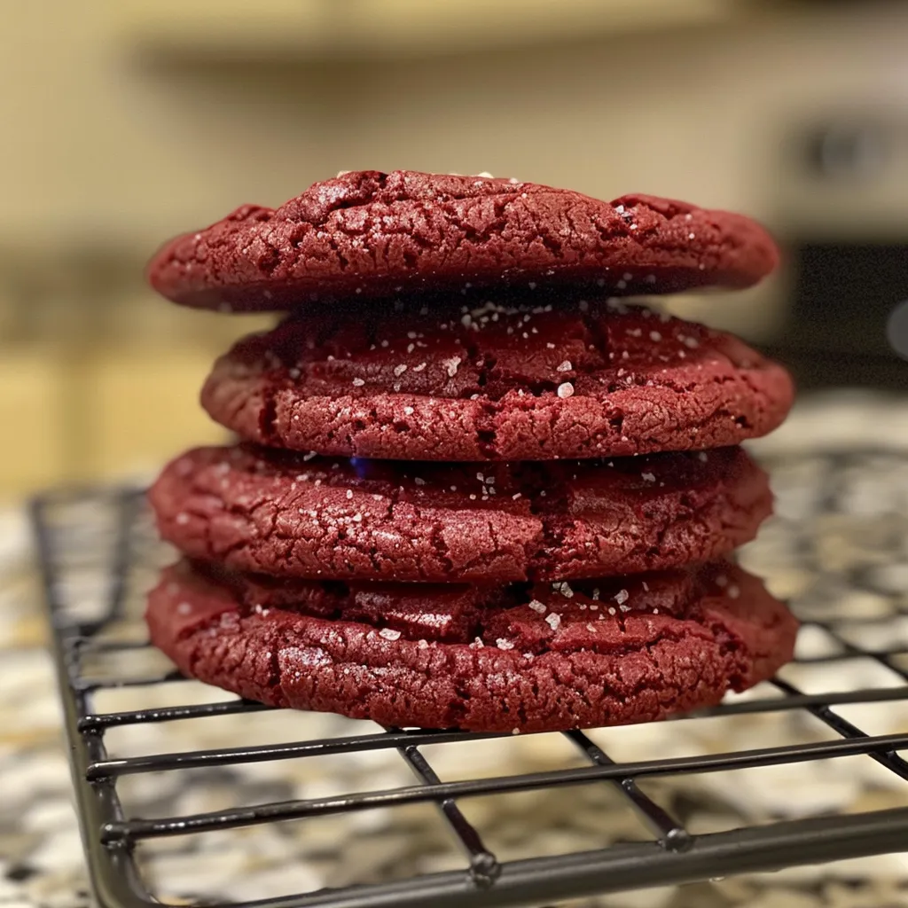 Red Velvet Crinkle Cookie: A Sweet Bite of Comfort