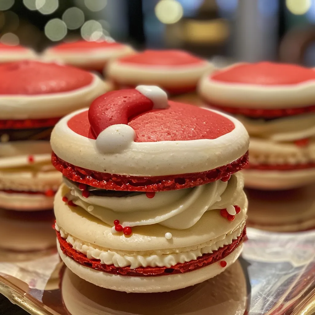 Santa Claus Macarons